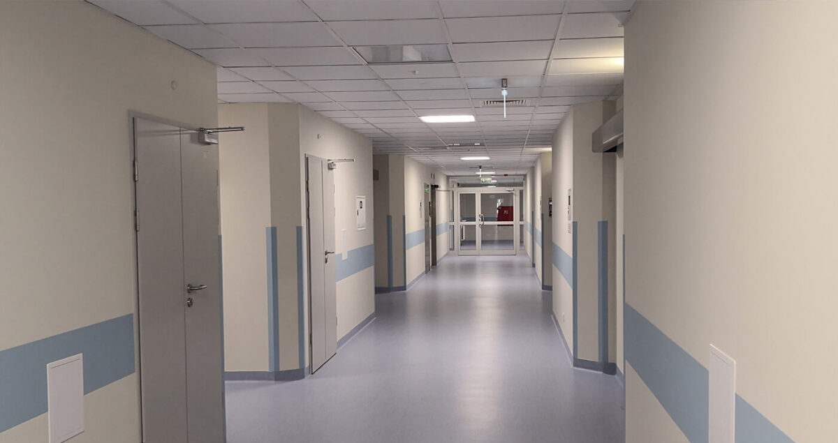 bełchatów szpital korytarz modernizacja witold mechowski